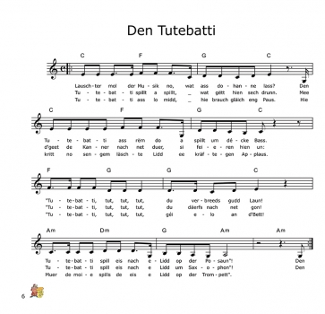 Den Tutebatti mat Musik CD
